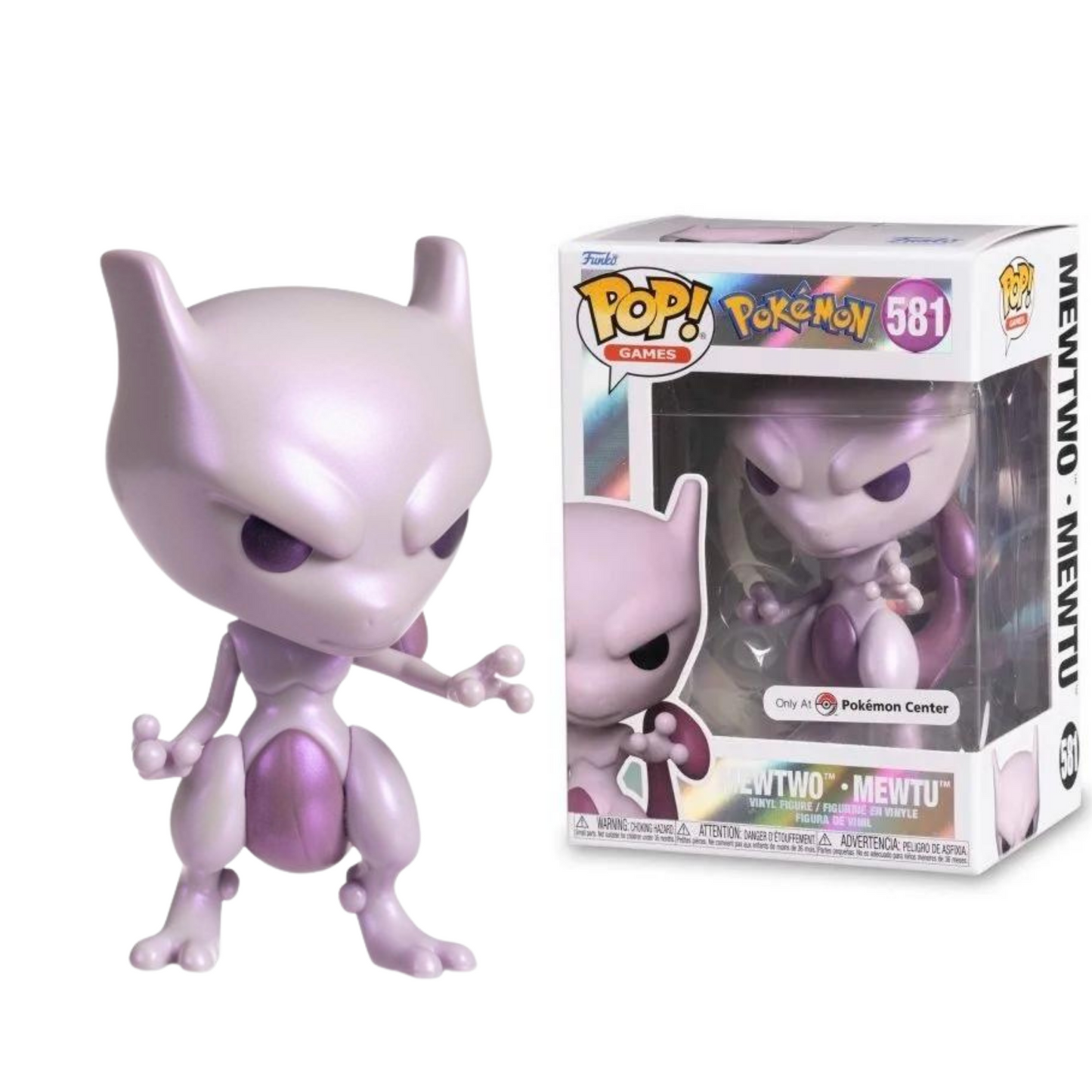 Pearlescent Mewtwo #581 | Exclusive Funko Pop