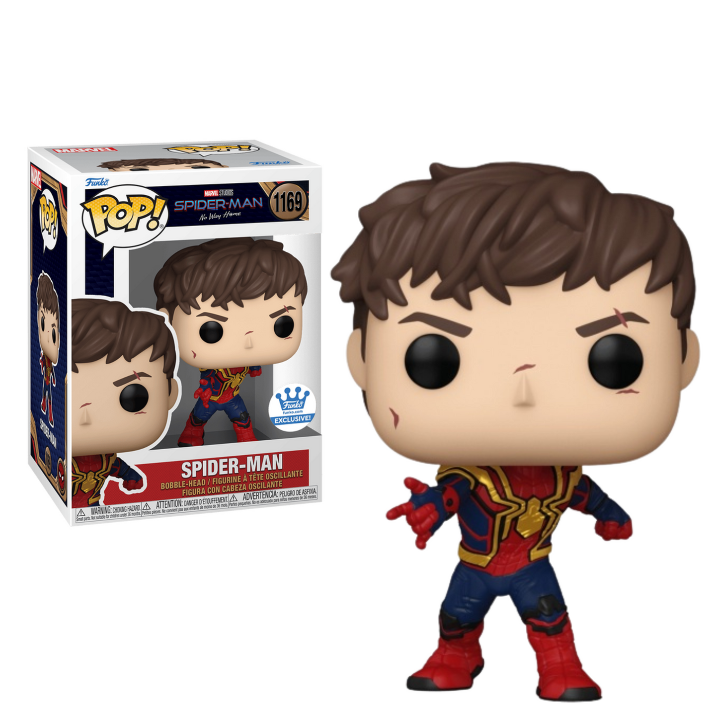 Spider-Man Unmasked #1169 | Exclusive Funko Pop