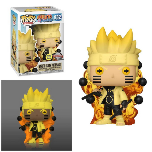 Naruto (Six Path Sage) (Glow) #932 | Exclusive Funko Pop