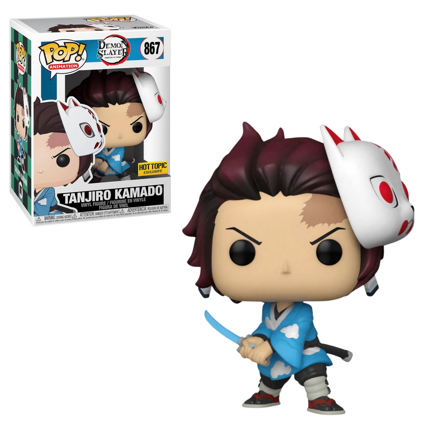 Tanjiro Kamado (Mask) #867 | Exclusive Funko Pop