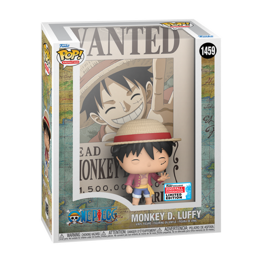 Monkey D. Luffy Wanted Poster #1459 | Exclusive Funko Pop Poster