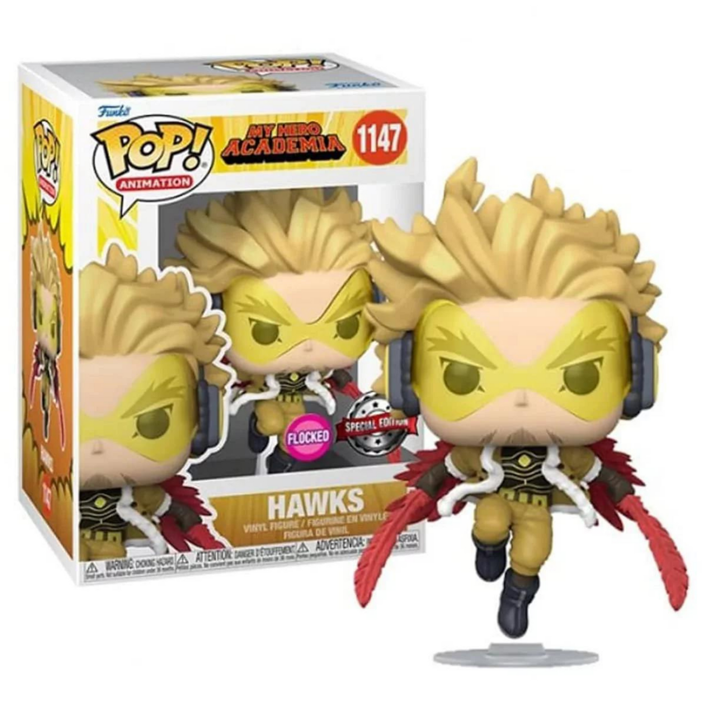 Hawks (Flocked) #1147 | Exclusive Funko Pop