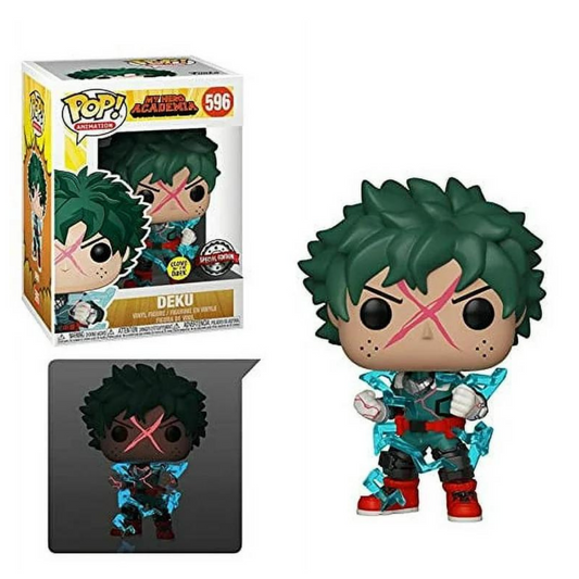 Deku (Full Cowl Glow) #596 | Exclusive Funko Pop