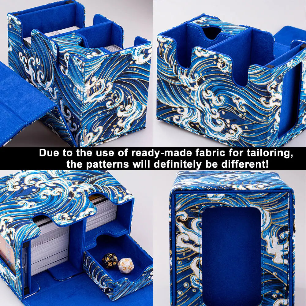 Large Patterned Deck Box with Display