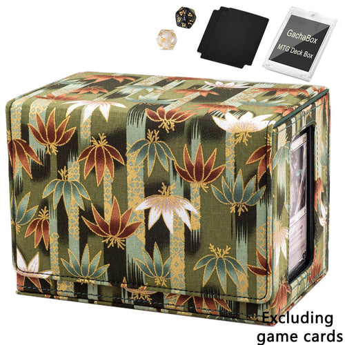 Large Patterned Deck Box with Display